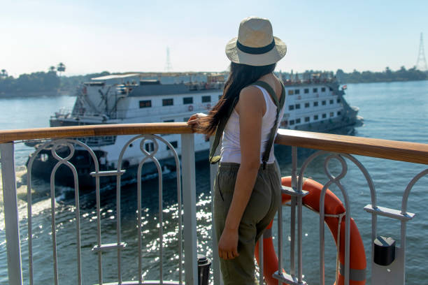 Female tourist in Egypt