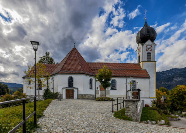 istock St. John the Baptist Church in Grainau 2178396814
