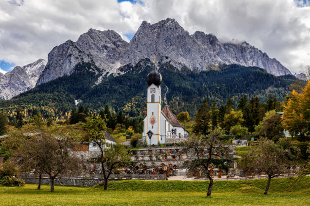 The parish church of St. John the Baptist is a Catholic church building in Grainau, district of Obergrainau, Garmisch-Partenkirchen district, Bavaria. The parish belongs to the Zugspitze parish association. The building was built as a chapel in the Baroque style in 1697. The building has a small cemetery in front of it. The text was written by myself