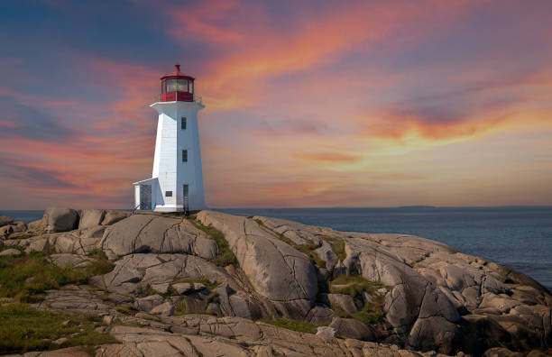 istock Lighthouse in Peggy's Cove in Halifax, Nova Scotia 2178396972