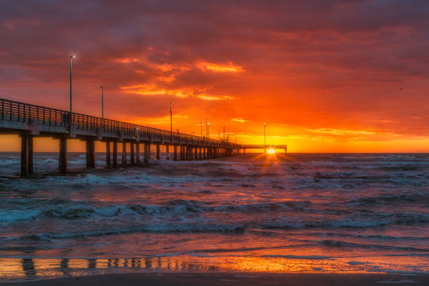 istock Sunrise from the Bob Hall Pier. 2178399542