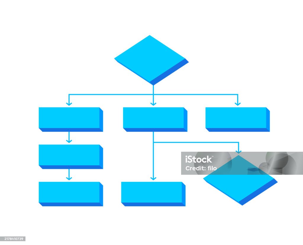 Flow Chart 3d Decision Tree Stock Illustration - Download Image Now ...