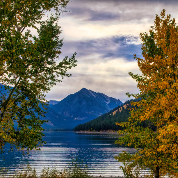 Wallowa Lake and the Wallowa mountain in the Eagle Cap wilderness