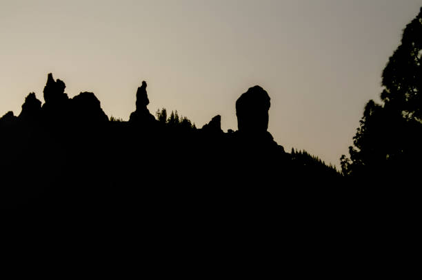 istock Abstract sunset in Roque Nublo, Gran Canaria, Spain 2178429789