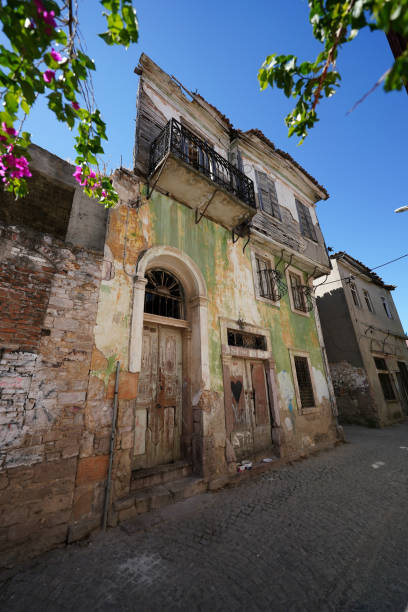 istock Old Building in Ayvalik Town, Balikesir, Turkiye 2178429919