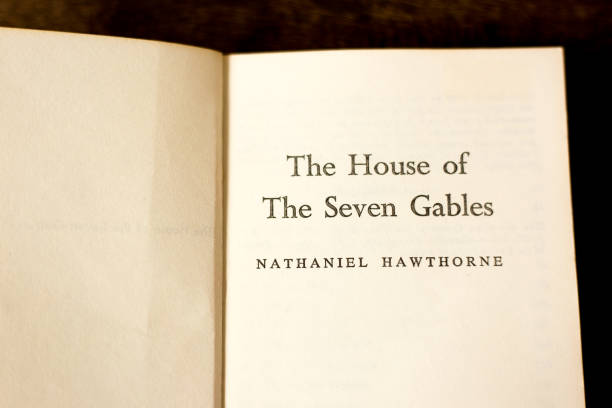 Open Book, Title: The House of the Seven Gables, Hawthorne