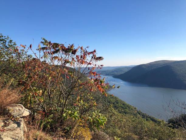 istock Fall Foliage during First Week of October at Breakneck Ridge at Hudson Highlands State Park Preserve in New York State. 2178434717