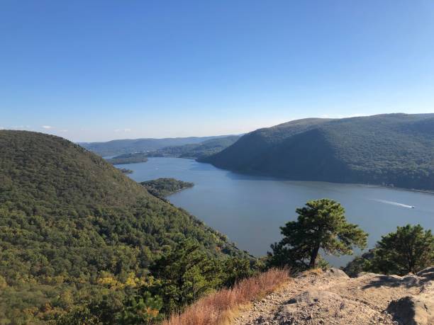 istock Fall Foliage during First Week of October at Breakneck Ridge at Hudson Highlands State Park Preserve in New York State. 2178434740