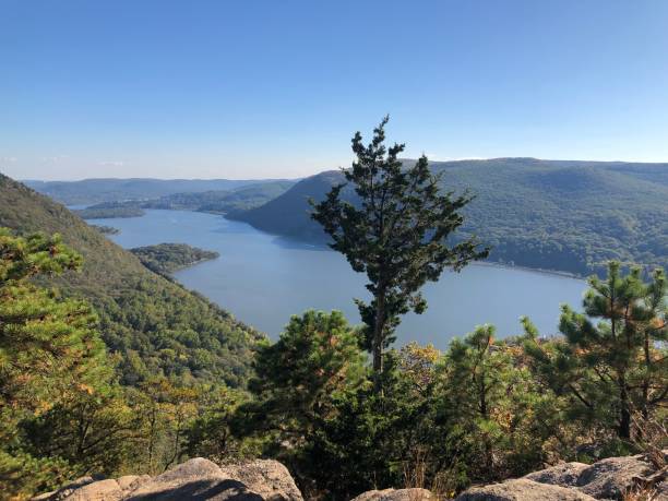 istock Fall Foliage during First Week of October at Breakneck Ridge at Hudson Highlands State Park Preserve in New York State. 2178434767