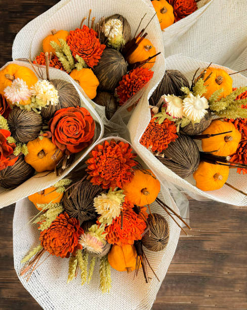 istock Colorful , Fall Flower Arrangement 2178436518