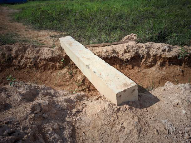 istock piles used for small emergency bridges 2178442743