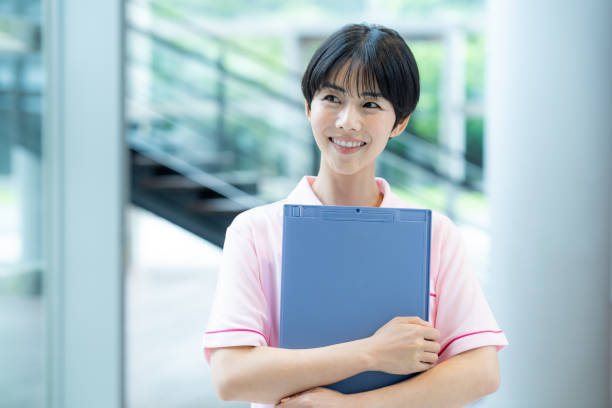 istock Nursing staff working at a hospital 2178450168