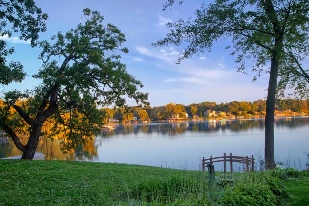 istock Small Lake at sunrise-Central Wisconsin 2178454267
