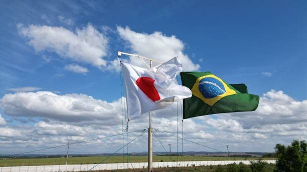 istock country flags. Japan and Brazil 2178454828