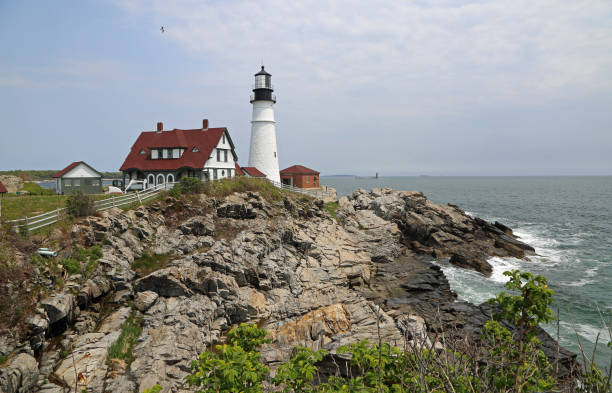 istock Landscape with Cape Elizabeth, Portland Head Light 2178460145