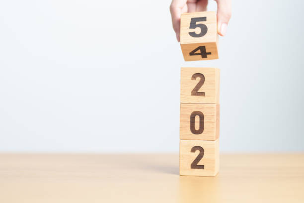 istock 2024 change to 2025 year block on table. goal, Resolution, strategy, plan, start, budget, mission, action, motivation and New Year concepts 2178461797