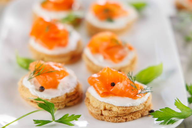 istock canape with cream and smoked salmon 2178462069