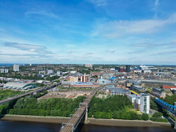 istock Downtown Newcastle City from River Tyne at Northern England 2178468084