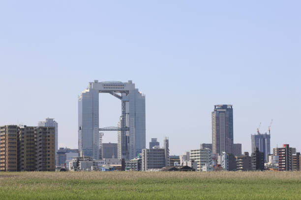 istock Osaka seen from the Yodo River riverbed 2178468776