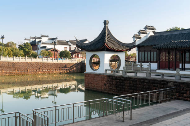 A traditional garden in the Jiangnan style