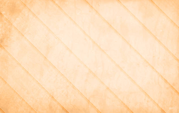 istock Light brown or beige coloured rustic and smudged striped painted faded textured blank empty horizontal vector backgrounds with plastered cemented whitewashed texture and grooved diagonal slanted stripes design all over 2178473709