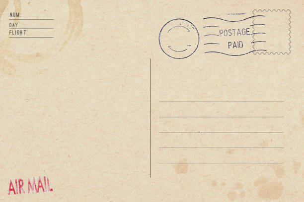 istock Blank of the old postcard with space for text 2178473844