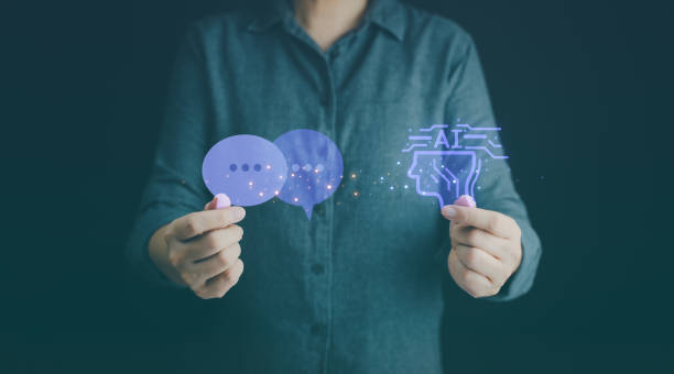 istock Ai, artificial intelligence chat bot. Concept of assistant robot digital communication, cyberspace information service, online innovation, smart software, prompt generate, machine learning, automated. 2178475660