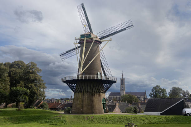 istock Stadsmolen Windmill, Hulst, the Netherlands 2178482216