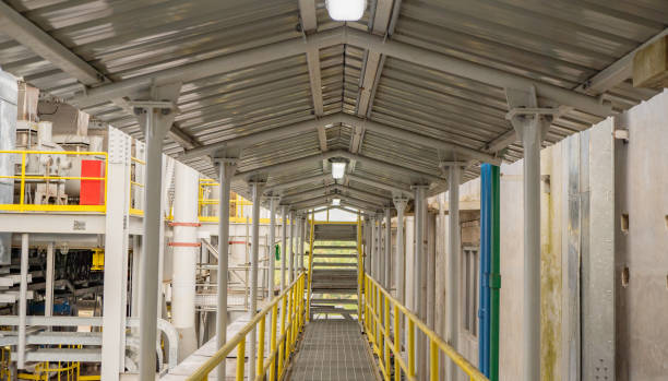 istock Industrial Walkway with Metal Roofing 2178483775