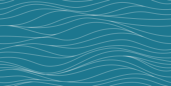 Seamless Wave Pattern 2 Stock Illustration - Download Image Now - Wave ...