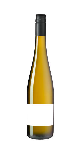 istock bottle of white wine, isolated on white background 2178499946