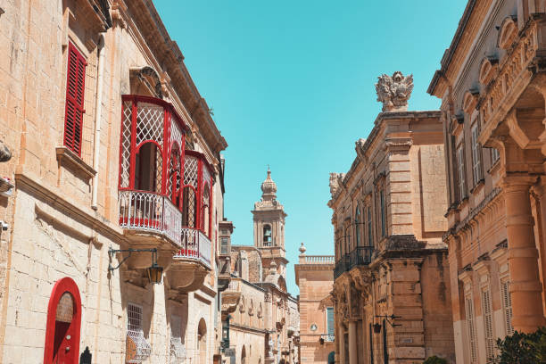 istock MDINA CITY, MALTA - AUGUST 05, 2021. The Silent City. 2178500820