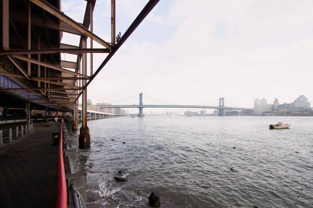 istock View of the Manhattan Bridge from the Waterfront 2178502776