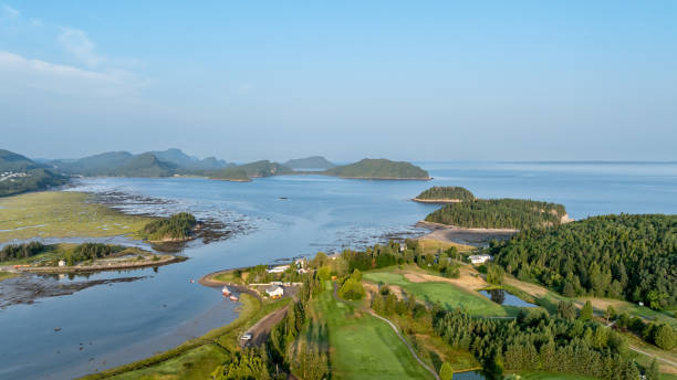 istock Aerial View of Parc National du Bic, Quebec, Canada during Summer 2178503868