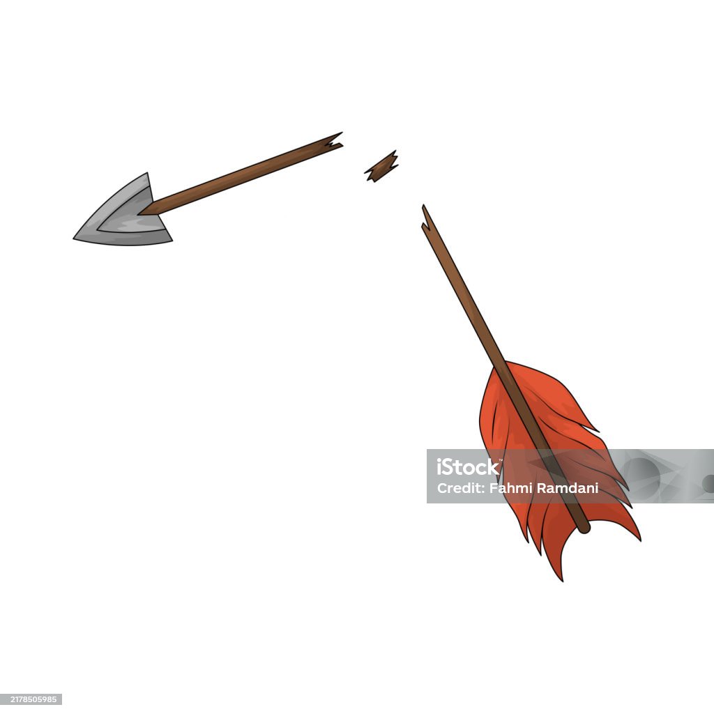 Broken Arrow Stock Illustration - Download Image Now - Accuracy ...