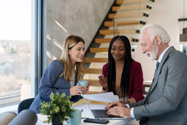 istock Multiracial Business Colleagues Engaging in Office Strategy Session 2178513178