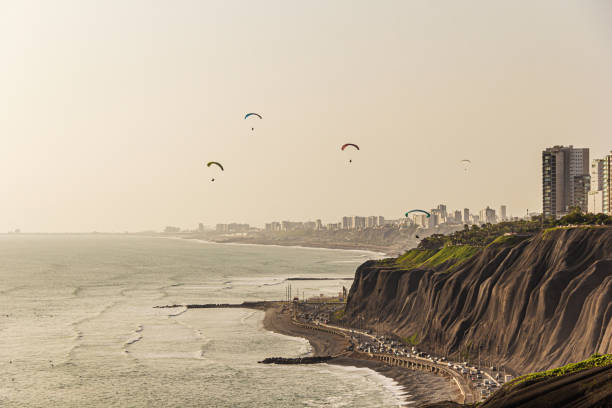 istock Afternoon at coastline, Miraflores District - Lima 2178513261