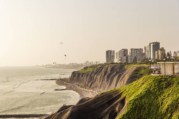 istock Afternoon at coastline, Miraflores District - Lima 2178513283