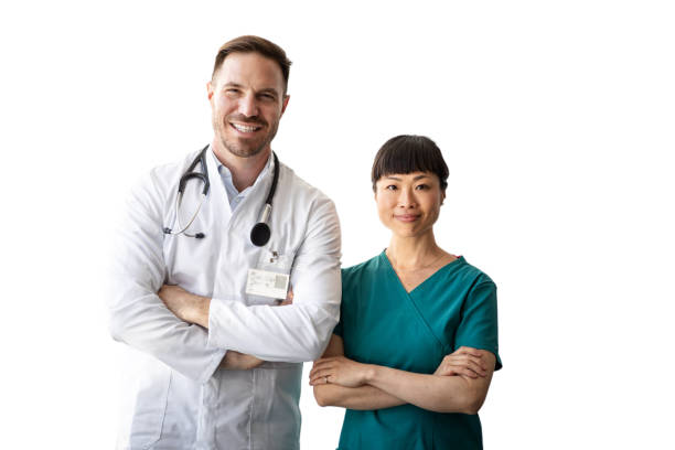 istock Doctors posing confidently in medical attire. 2178515248