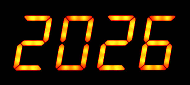 Number 2 written circle shaped red push button on white background. Horizontal composition with clipping path.