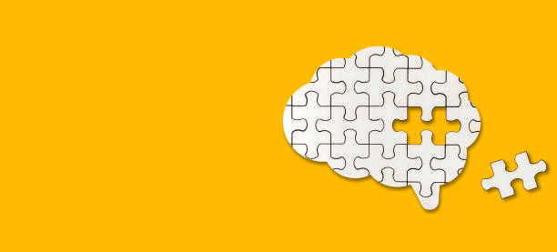istock Mental health and problems with memory. A missing piece of the brain puzzle. 2178521890