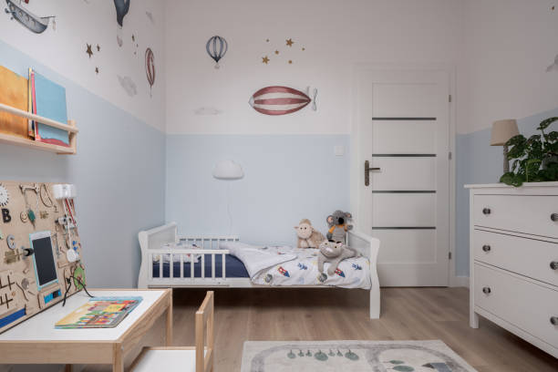 istock Child room with cute decorations 2178534656