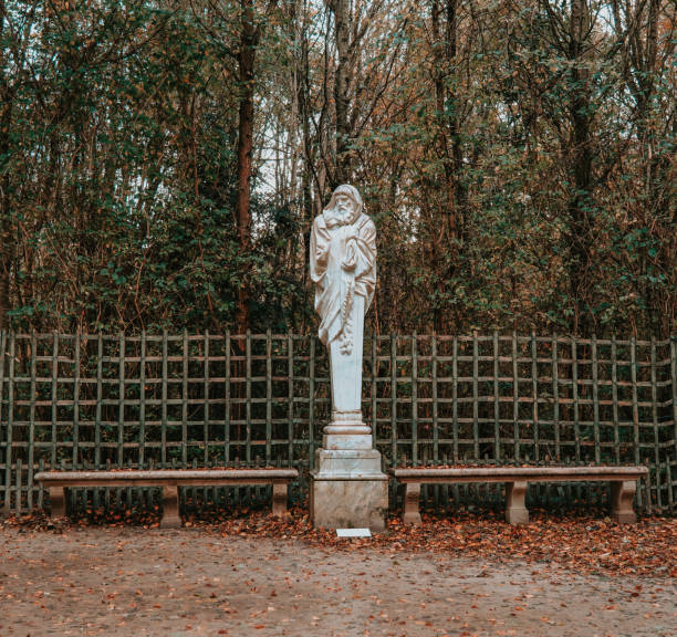 The sculpture at park