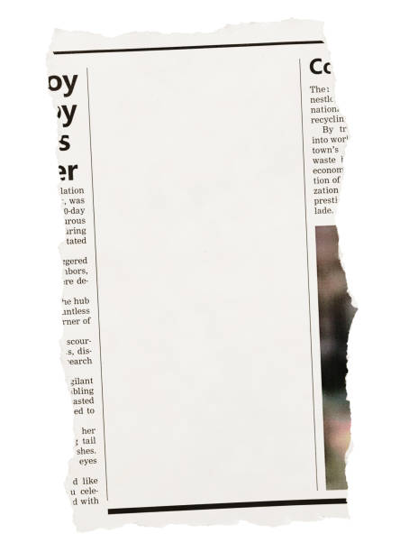 istock Newspaper clipping with blank space for your copy or image 2178544107
