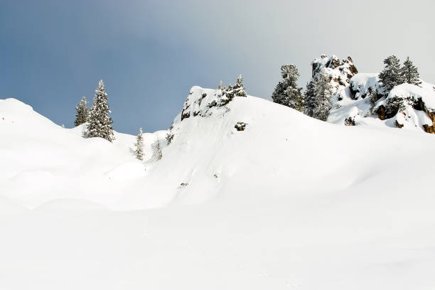 istock Beautiful snow-capped mountains, snow-capped mountain scenery 2178547571