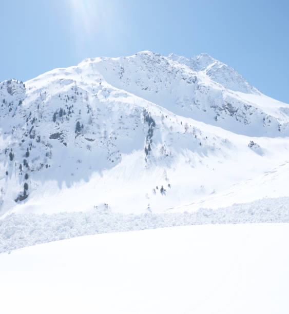 istock Beautiful snow-capped mountains, snow-capped mountain scenery 2178547737