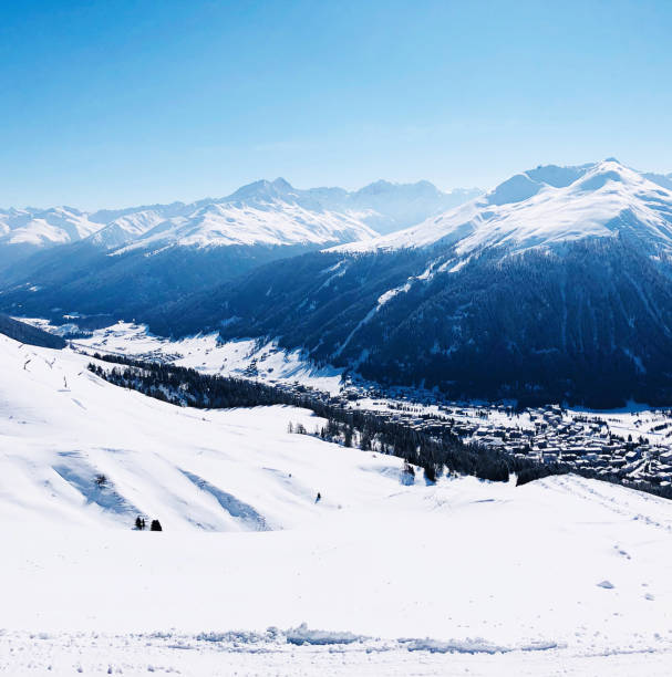 istock Beautiful snow-capped mountains, snow-capped mountain scenery 2178549358