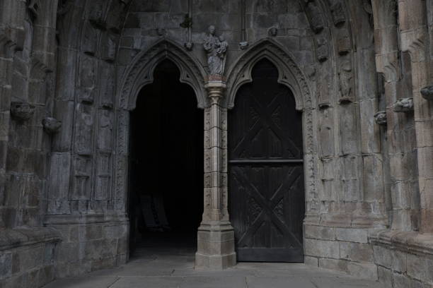 istock Gothic church and its cloister 2178549561