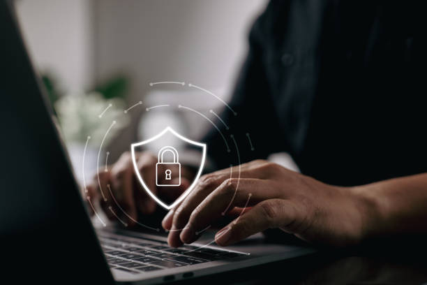 istock Ensuring privacy and protection in every keystroke. Cybersecurity at the forefront of modern technology. 2178551403
