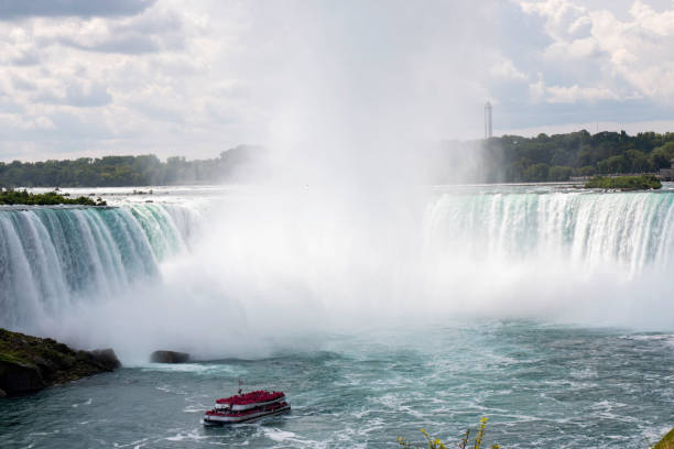 istock Boat Near Niagara Falls horseshoe falls 2178552523
